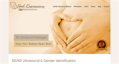 Desktop Screenshot of fetalexpressions.ca